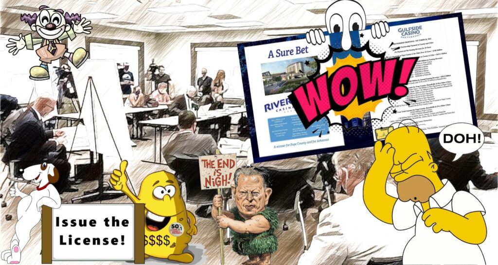 the Racing Commission was simply overWOW'd by the numbers that Gulfside threw at them